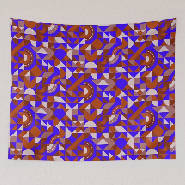 Item preview, geometric colorful patterns conceptual Art - Abstract Neo Geo graphic design designed and sold by Design Repo.