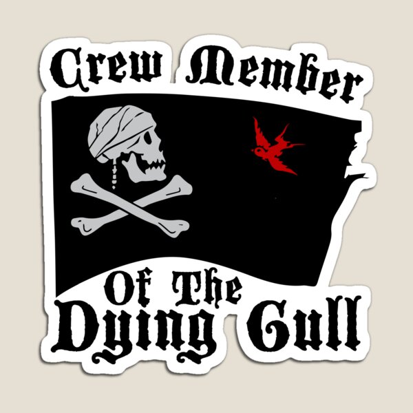 Pirates of the Dying Gull Magnet