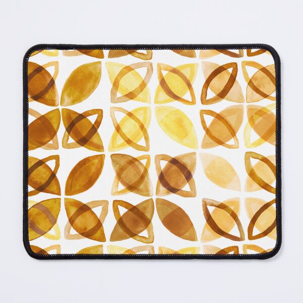 Item preview, 70's Watercolor Pattern - Mustard designed and sold by TigaTiga.