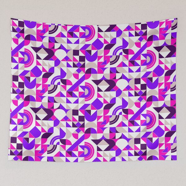 Item preview, geometric colorful patterns conceptual Art - Abstract Neo Geo graphic design designed and sold by Design Repo.
