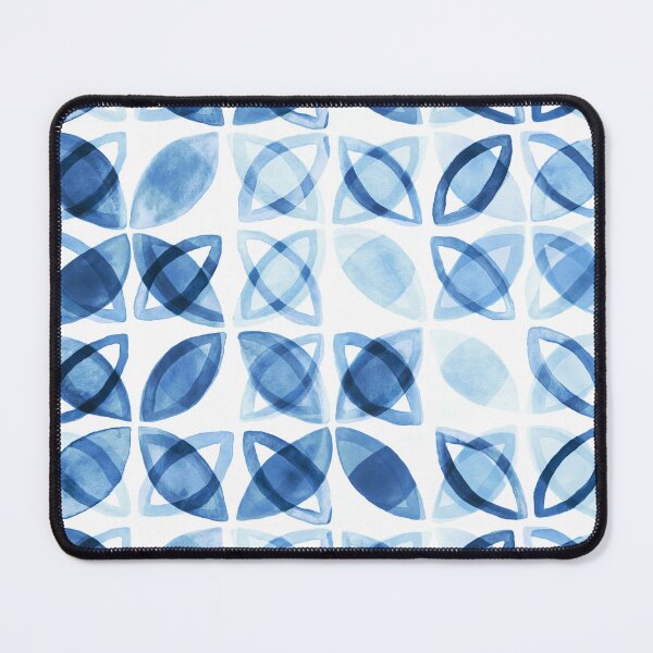 Item preview, Blue Watercolor Pattern designed and sold by TigaTiga.