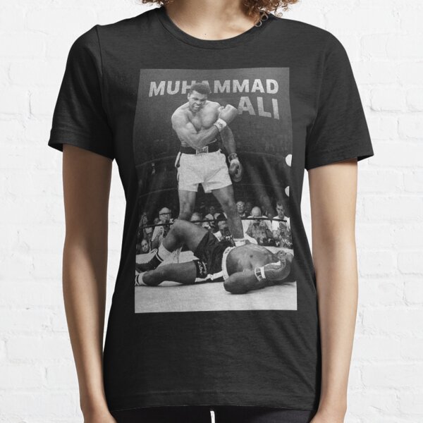 Muhammad Ali Four Squares Womens T-Shirt Tee