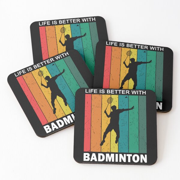 Item preview, Life Is Better With Badminton designed and sold by vineeth.