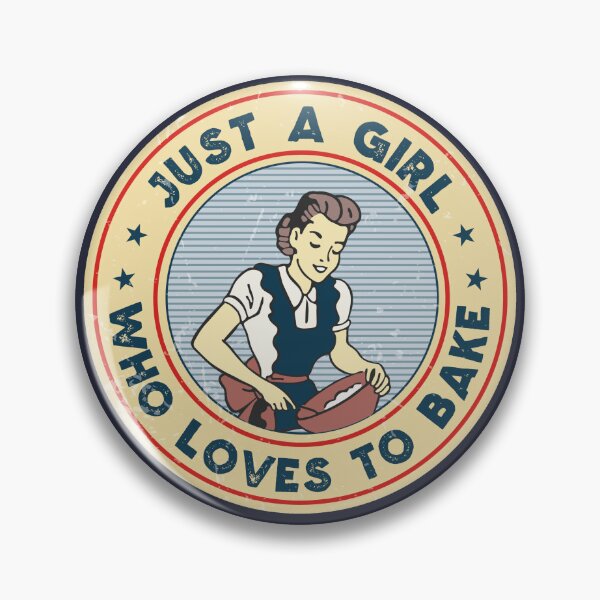 Item preview, Just a Girl who Loves to Bake designed and sold by fiskooriginal.