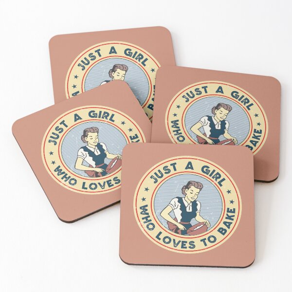 Item preview, Just a Girl who Loves to Bake designed and sold by fiskooriginal.