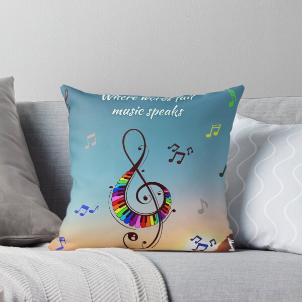 Item preview, Where words fail music speaks / musical design designed and sold by Arteartz.