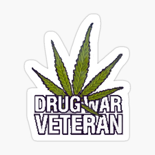 Drug War Veteran Sticker