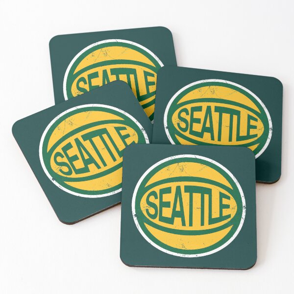 Item preview, Seattle Retro Ball - Green designed and sold by Ippysshakes.