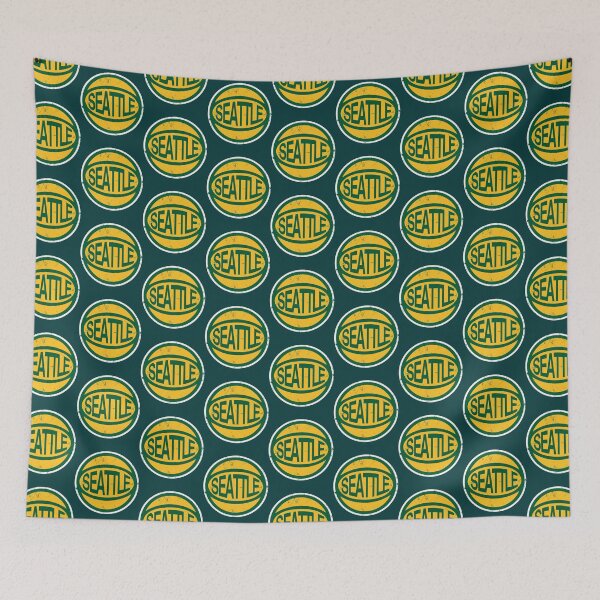 Item preview, Seattle Retro Ball - Green designed and sold by Ippysshakes.