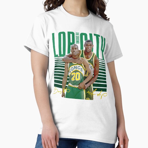 Item preview, Shawn Kemp Gary Payton Seattle Sonics T-ShirtKemp x Payton designed and sold by Ippysshakes.