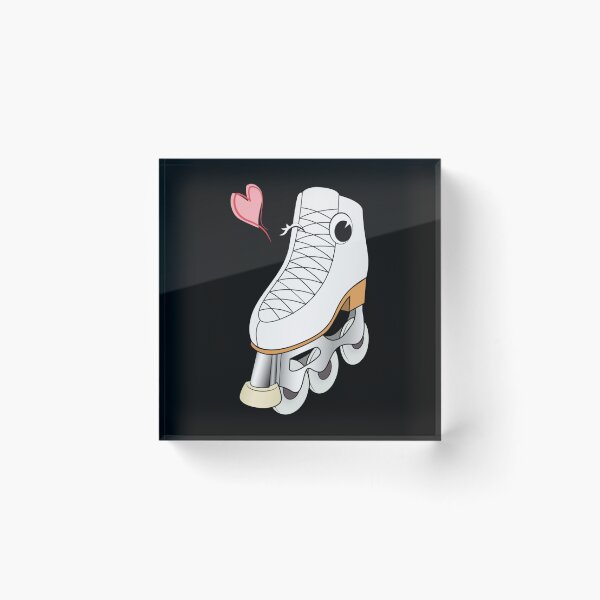 Item preview, Artistic Skate Figureskate On Wheel Sticker designed and sold by krnnvrstacy.