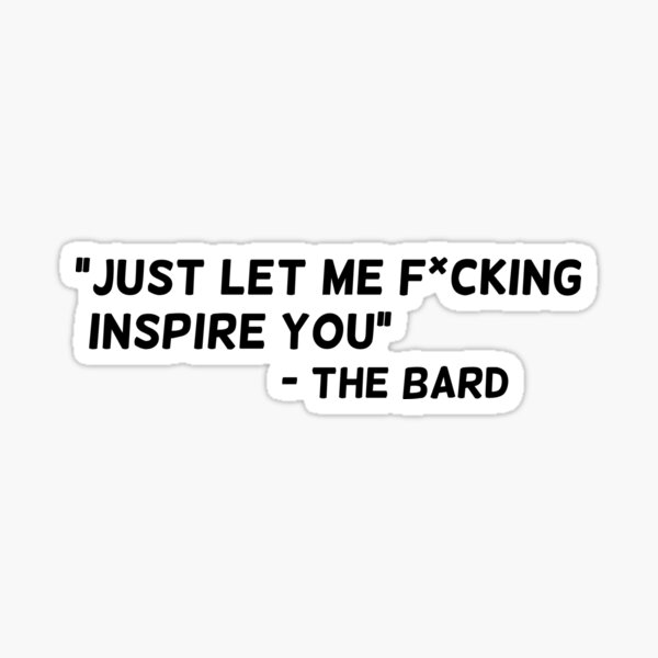 Item preview, Just Let Me F*cking Inspire You  designed and sold by Caeper.