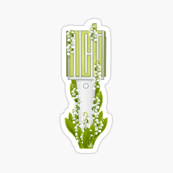 NCT 127/ NCT Floral Lightstick kpop by tsundokugifts