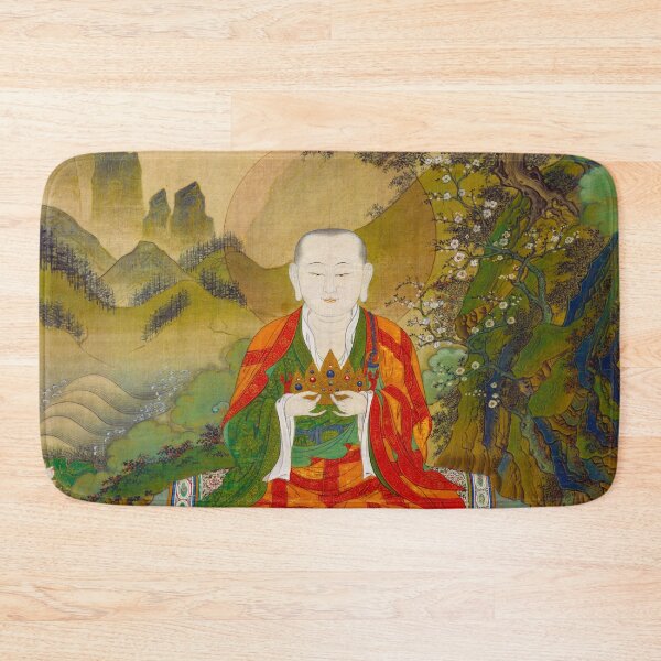 Item preview, Japanese Art 'Roshi Ensei lifting a heavy beam' by Utagawa Kuniyoshi  designed and sold by Grim reaper.