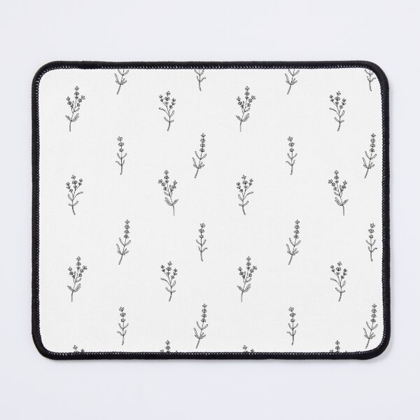 Item preview, Hand Drawn Lavender Doodle - Black and White designed and sold by noryushi.