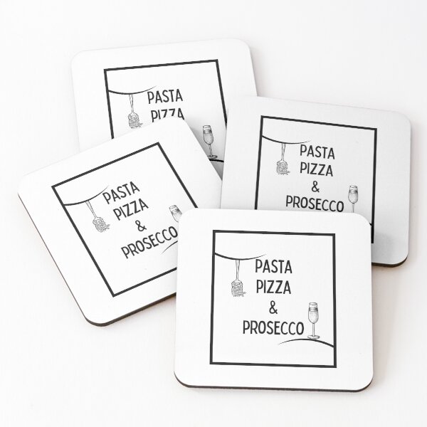 Item preview, Pizza, pasta & prosecco designed and sold by Createez.