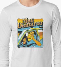 mac demarco in his car Long Sleeve T-Shirt