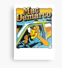 mac demarco in his car Metal Print