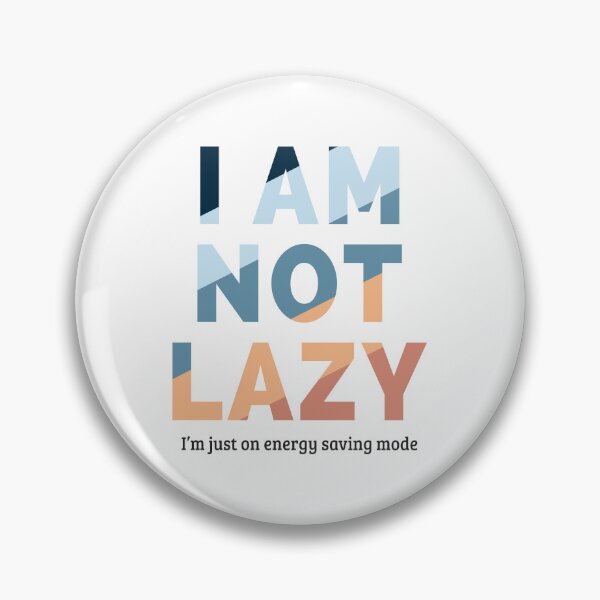 Item preview, National Lazy Day Quote designed and sold by colormepixels.