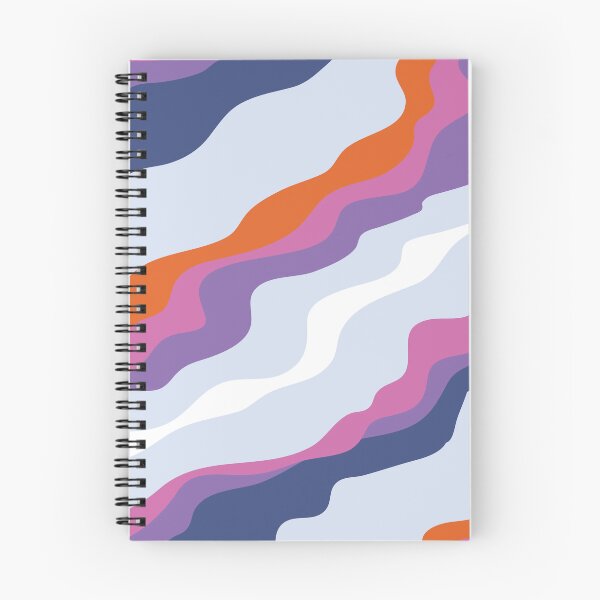 Item preview, Watercolor Psychedelic Wavy Pattern designed and sold by risingrocket.
