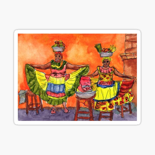 Item preview, Cartagena Fruit Vendors  designed and sold by Randy Sprout.