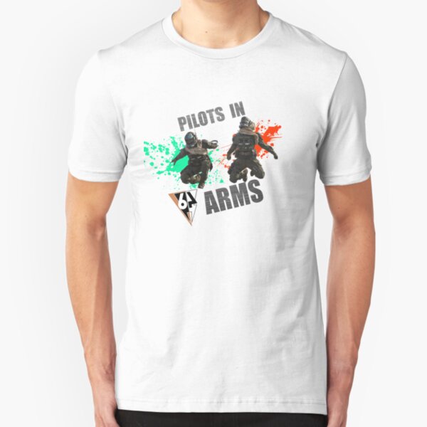 Pilots In Arms Slim Fit T-Shirt