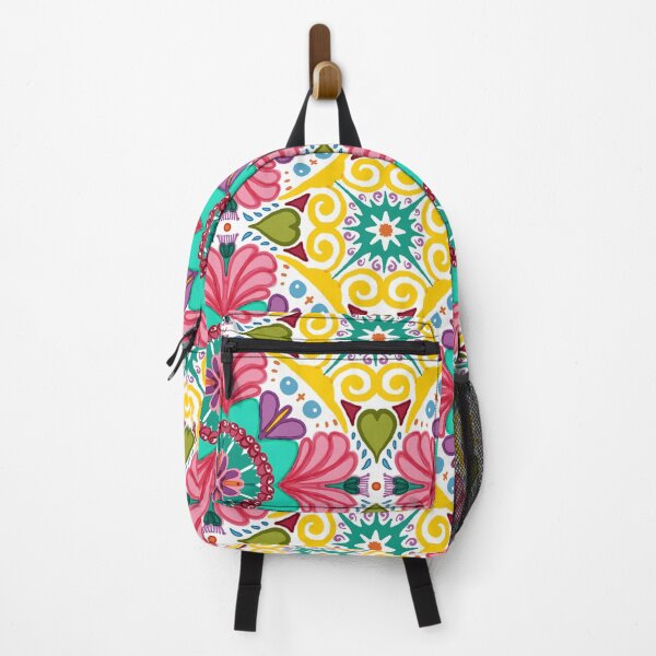 Item preview, Tropical flowers full of color Mexican style designed and sold by MartiJaunarena.