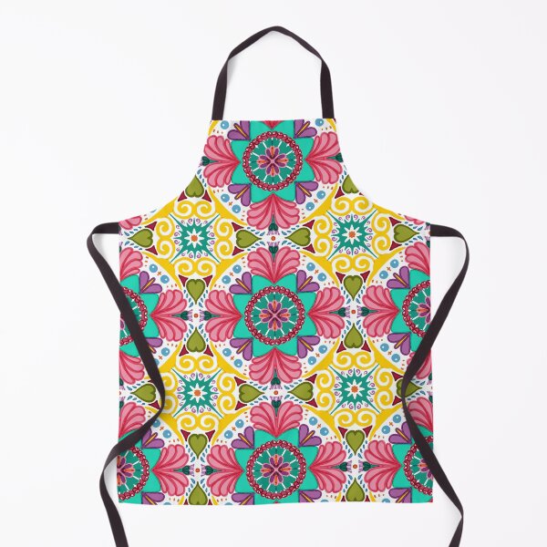 Item preview, Tropical flowers full of color Mexican style designed and sold by MartiJaunarena.