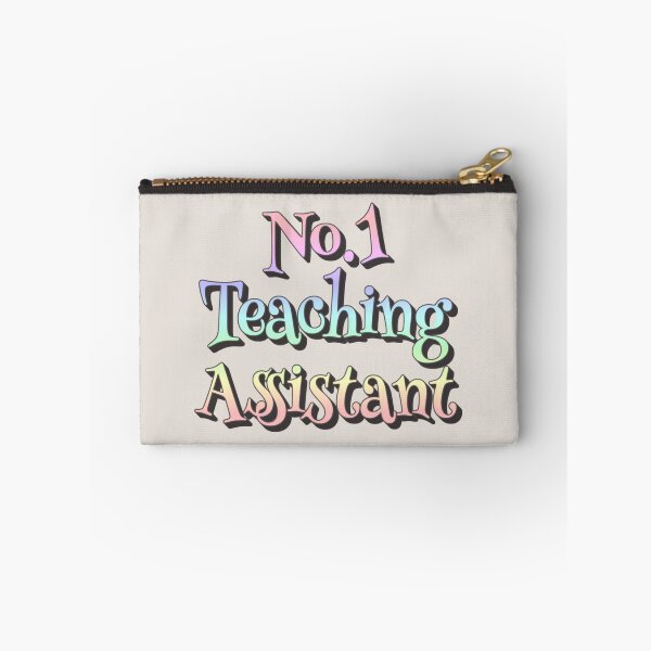 Item preview, No1 Teaching Assistant Pastel Rainbow Design designed and sold by TrulyEpoque.
