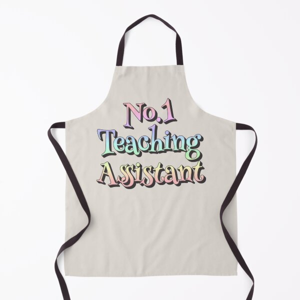 Item preview, No1 Teaching Assistant Pastel Rainbow Design designed and sold by TrulyEpoque.