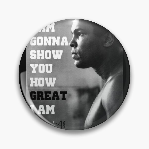 Item preview, muhammad ali i&x27;m gonna show you how great i am E designed and sold by nimoncqpo.