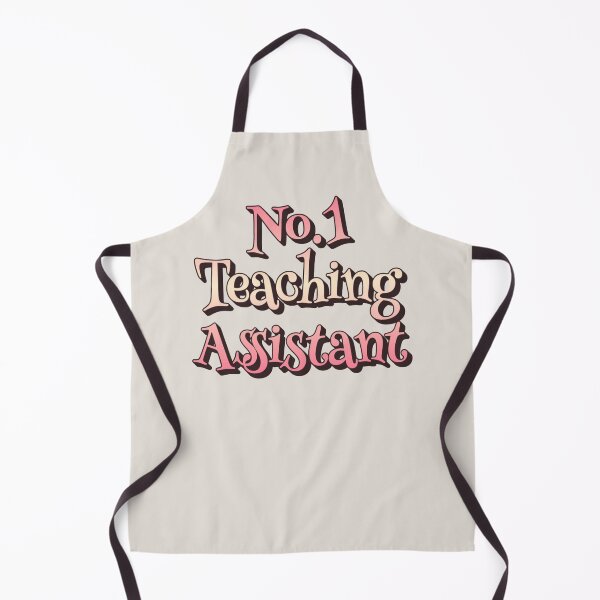 Item preview, No1 Teaching Assistant Pink Rainbow Design designed and sold by TrulyEpoque.