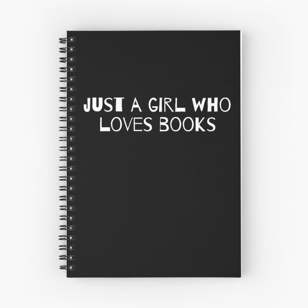 Item preview, Just A Girl Who Loves Books designed and sold by AYT-Shirts.