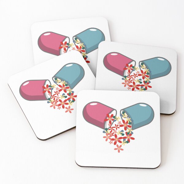 Item preview, Pills and flowers designed and sold by Chiraz-Art.