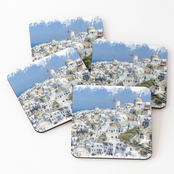 Item preview, Oia town, Santorini. designed and sold by AdamsGrandad.