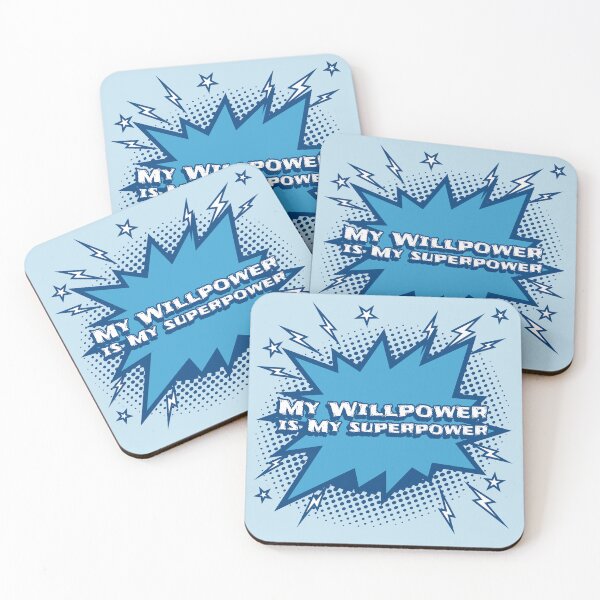 Item preview, My Willpower Is My Superpower. Motivation designed and sold by Rebel-Design.