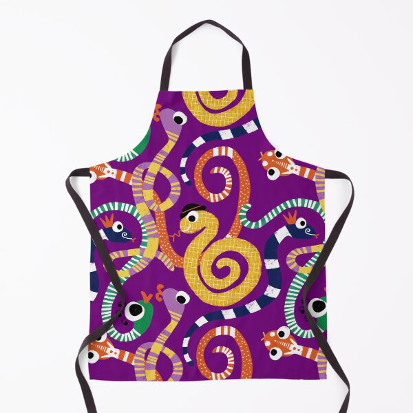 Item preview, Cute Crazy Snakes Purple designed and sold by susycosta.