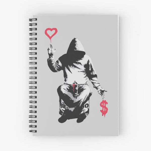 Item preview, Love Over Money - Street Art Graffiti Banksy designed and sold by WE-ARE-BANKSY.