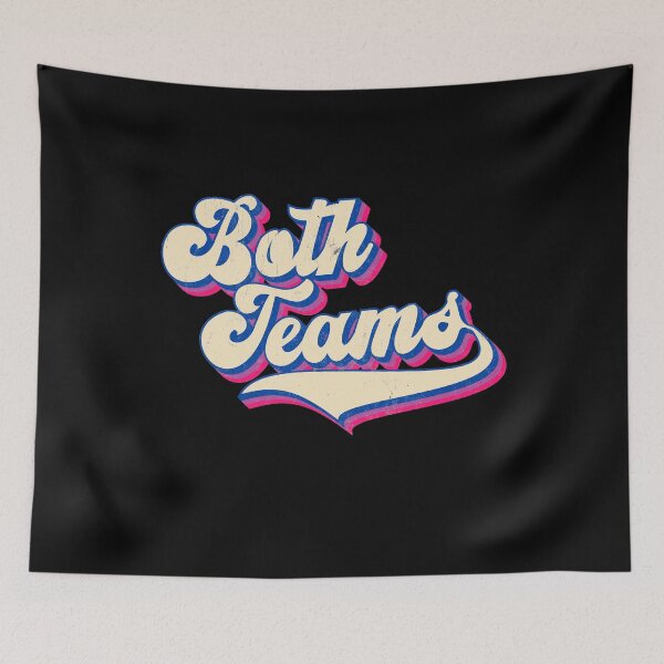Item preview, Both Teams Funny Bisexual Pride designed and sold by RoguePixel.