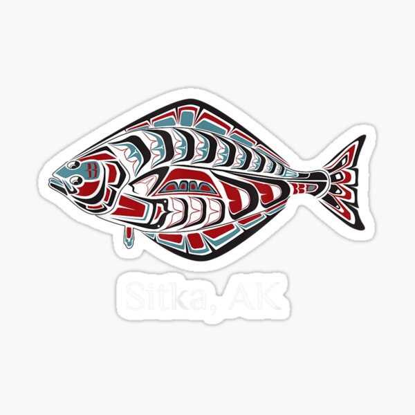 Item preview, Alaska Halibut PNW Native American Tribal Gift designed and sold by rochaafhwebst.