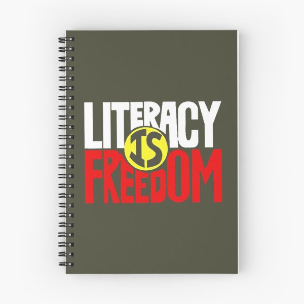 Item preview, Literacy Is Freedom                   designed and sold by Confettids.