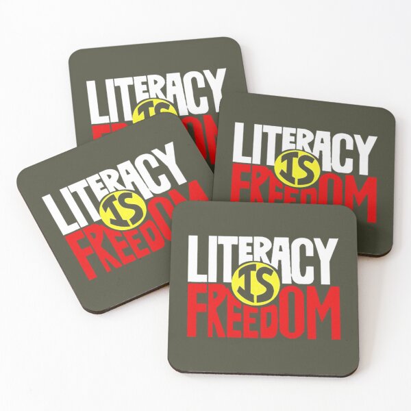 Item preview, Literacy Is Freedom                   designed and sold by Confettids.