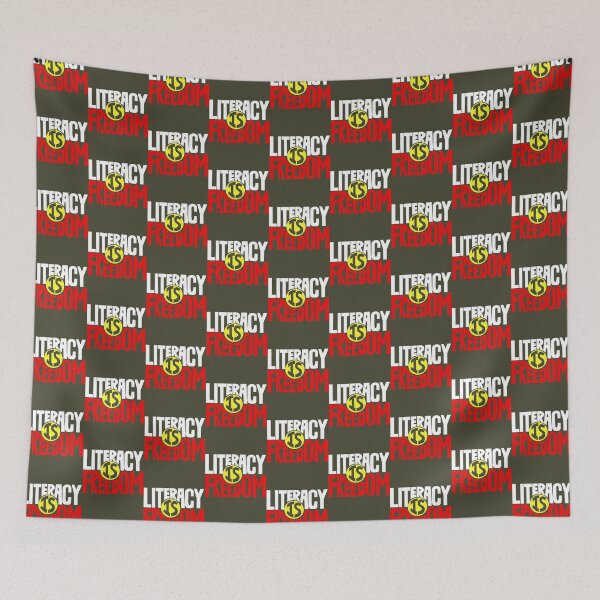 Item preview, Literacy Is Freedom                   designed and sold by Confettids.