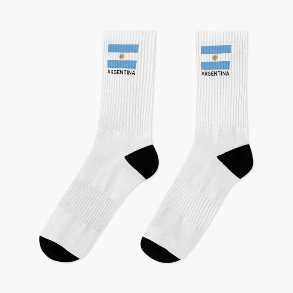 Item preview, Argentina Flag with Text - Bandera Oficial de Ceremonia (On White) designed and sold by STUDIO-72.
