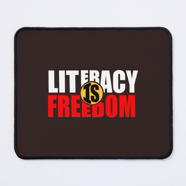 Item preview, literacy is freedom  (1) designed and sold by Confettids.