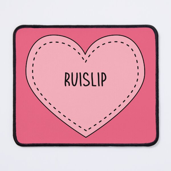 Item preview, Ruislip Hillingdon London England Cute Heart British designed and sold by cashewdays.
