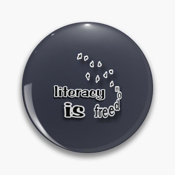Item preview, literacy is freedom  (2) designed and sold by Confettids.