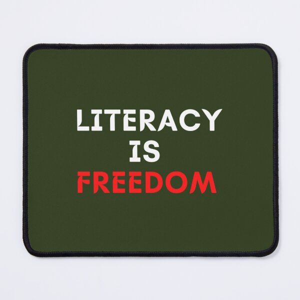 Item preview, literacy is freedom  (4) designed and sold by Confettids.