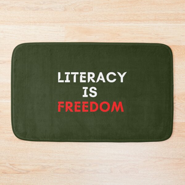 Item preview, literacy is freedom  (4) designed and sold by Confettids.