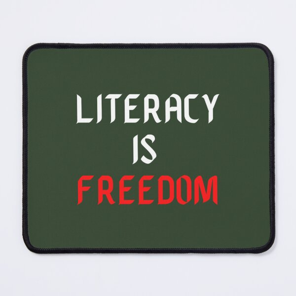 Item preview, literacy is freedom  (5) designed and sold by Confettids.